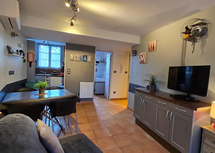 Centre Clim Patio Wifi Apartment *